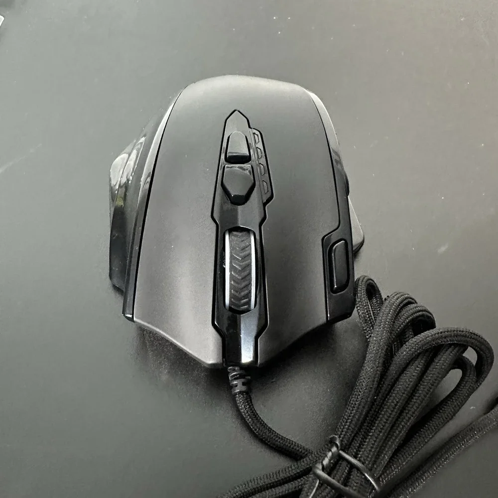 Redragon M908 Impact RGB MMO Wired Gaming Mouse 12400 DPI 18 Macro Buttons